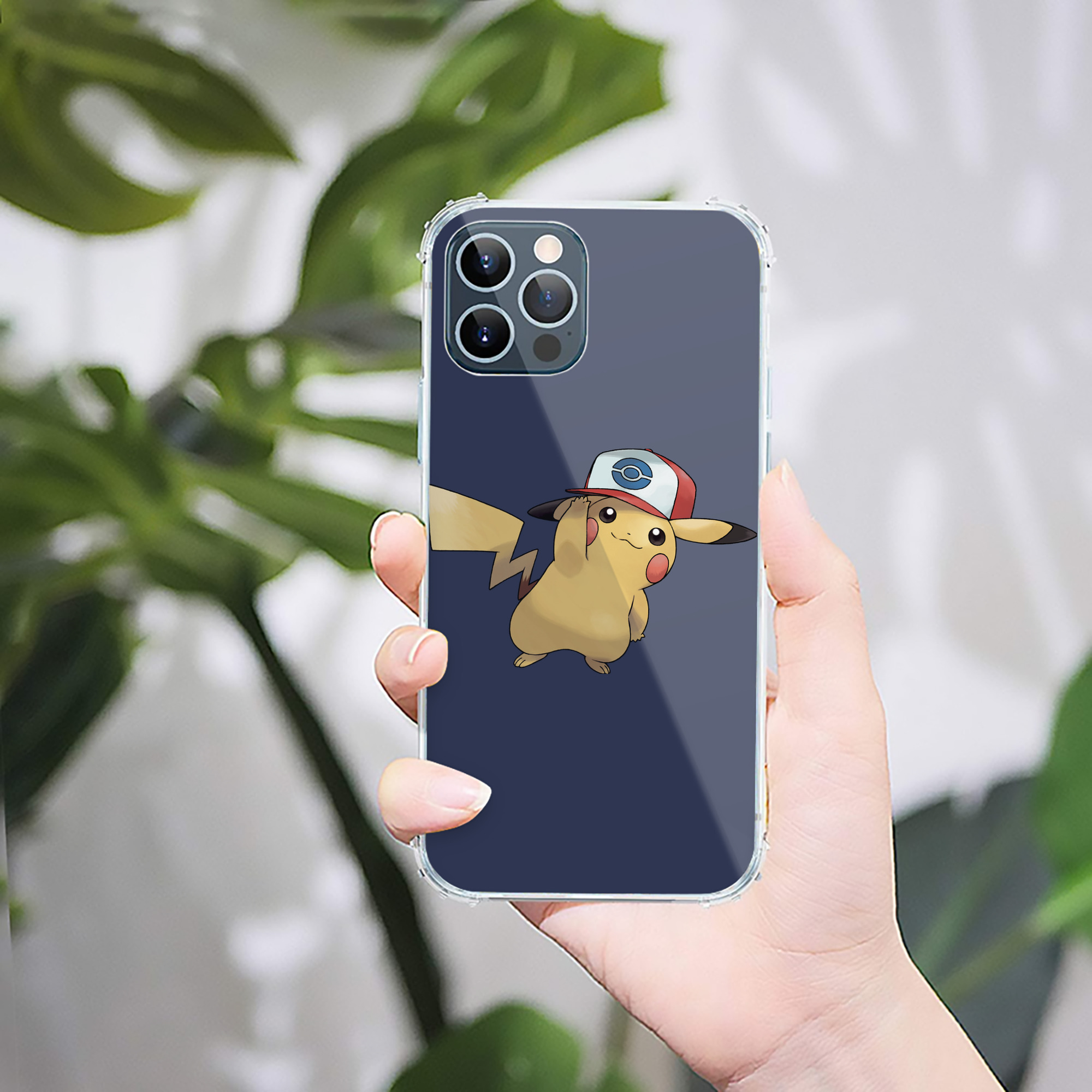 （画像用） ポケットモンスター Pokémon 【iPhone 12シリーズ対応】透明スマホケース（クリアソフトケース）